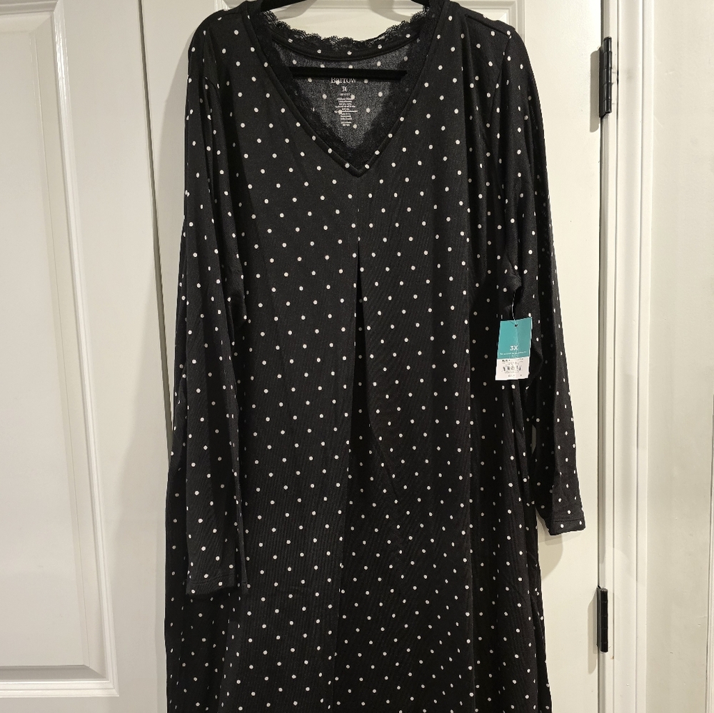 Plus size night gown